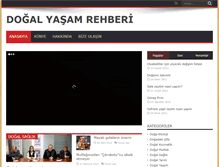 Tablet Screenshot of dogalyasamrehberi.com